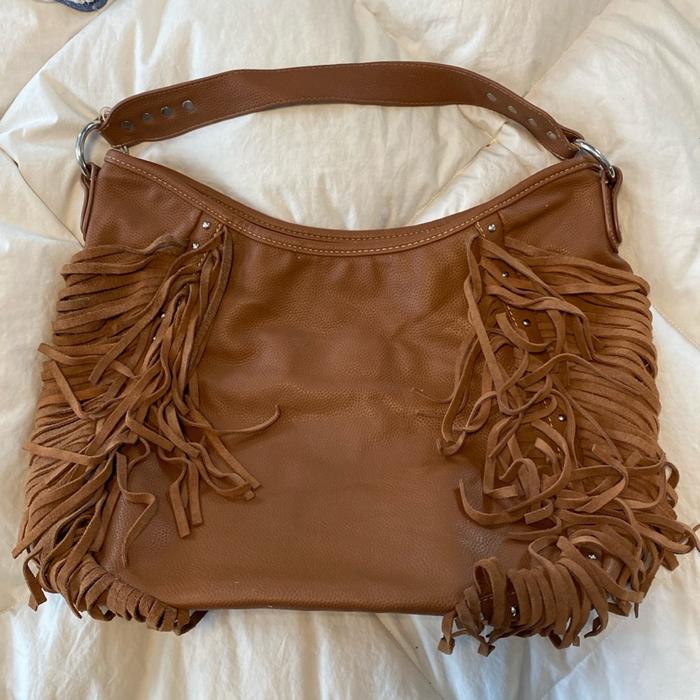 Fringe Shoulder Purse